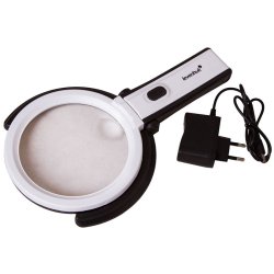 Levenhuk 120mm Zeno Desk D7 bordlup 2x/5x m/LED